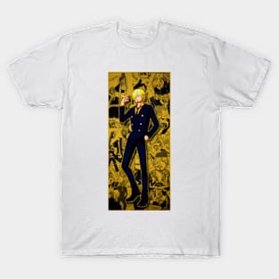 sanji vinsmoke crew one piece T-Shirt